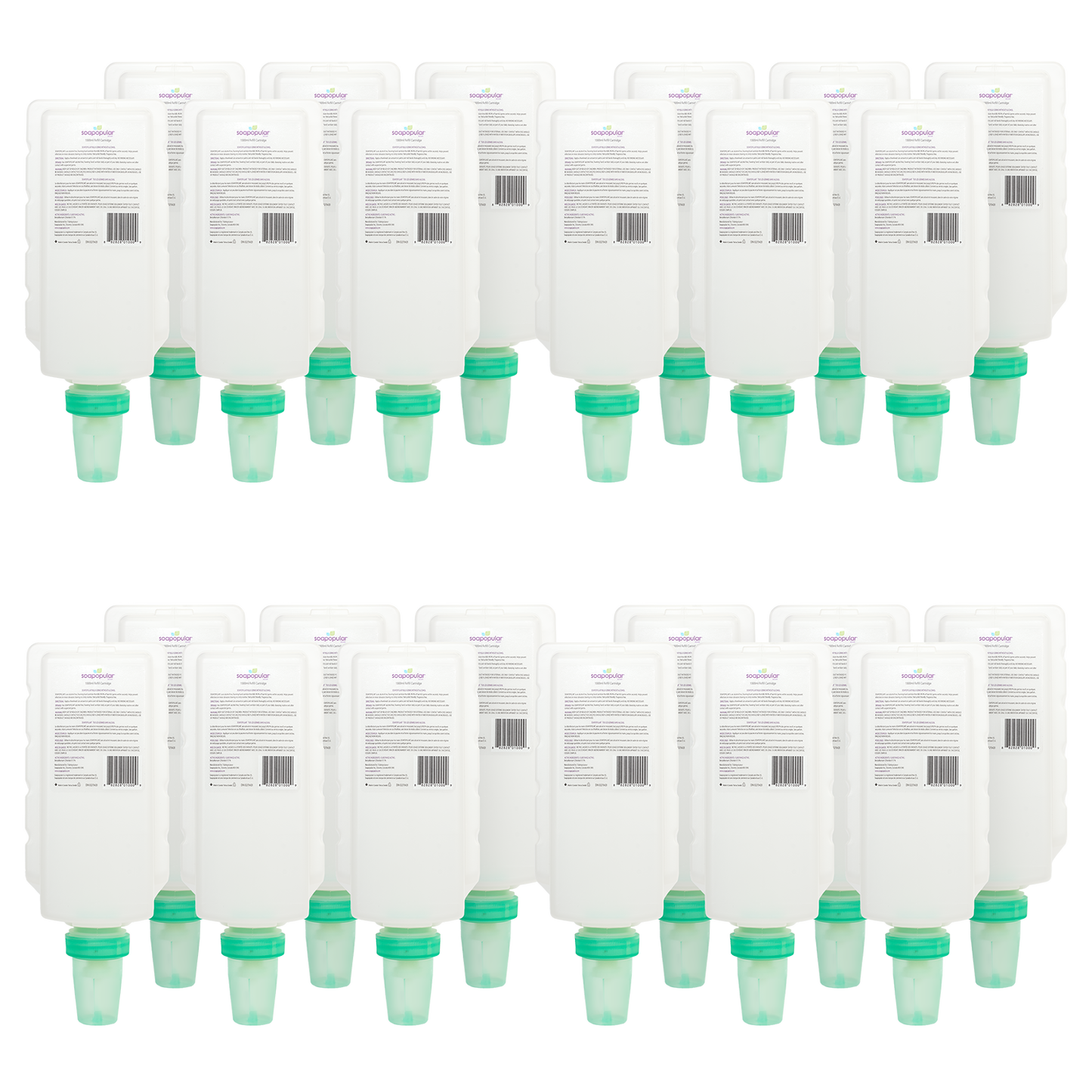 Soapopular® Alcohol-Free Foaming Cartridge Refill - 1000mL (33.8o.z)