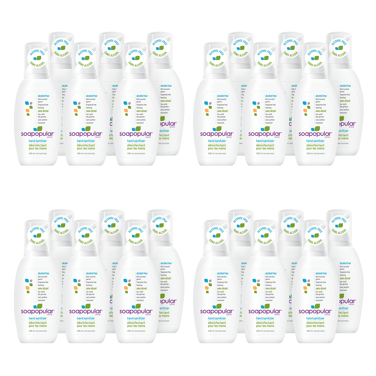 Soapopular® Foam Alcohol-Free Hand Sanitizer - 100mL (3.4o.z)