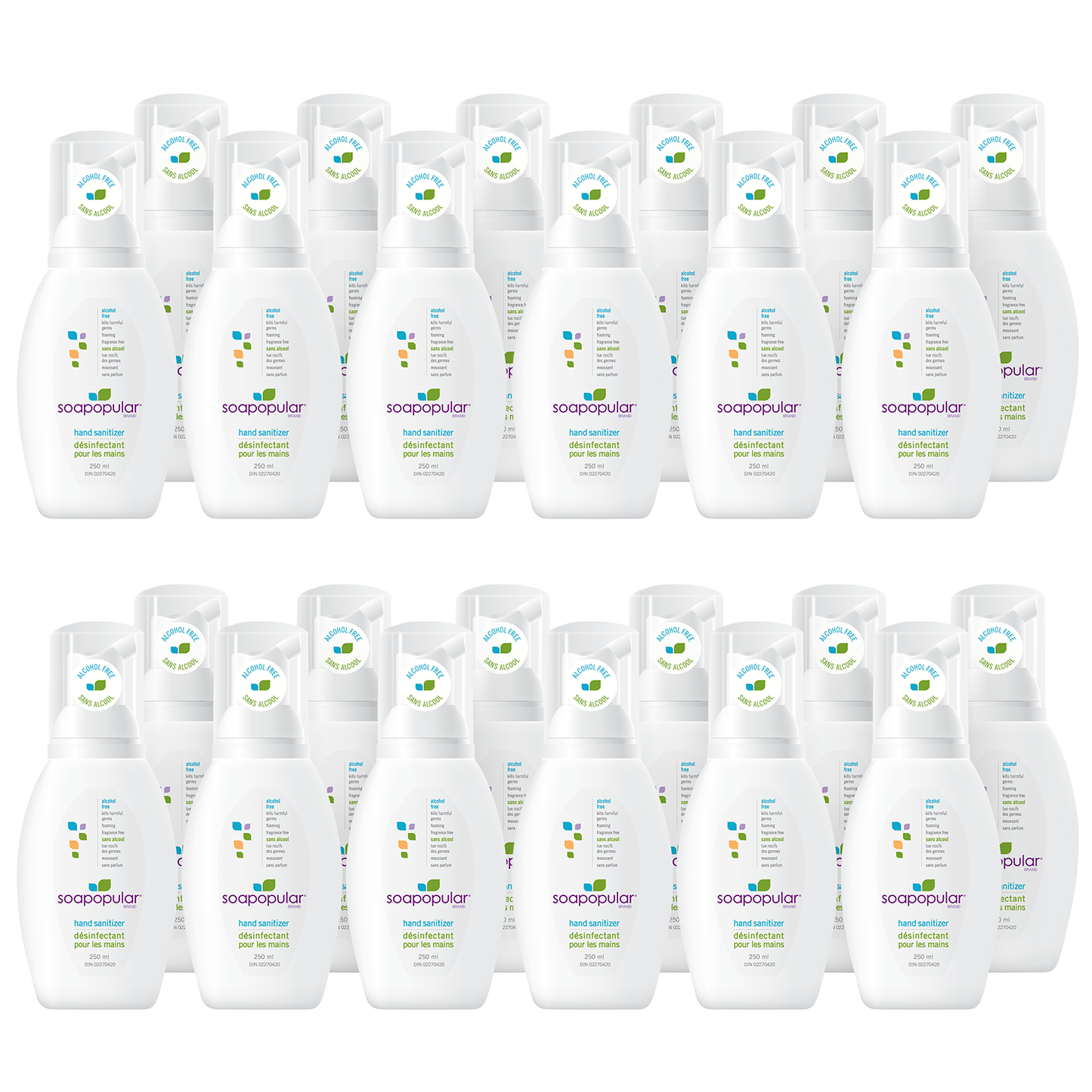 Soapopular® Alcohol-Free Foaming Hand Sanitizer - 250mL (8.45o.z)