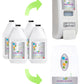 Soapopular Plus® 70% Alcohol Foam Hand Sanitizer Bulk Fill  Manual Dispenser - 1000mL (33.8o.z)