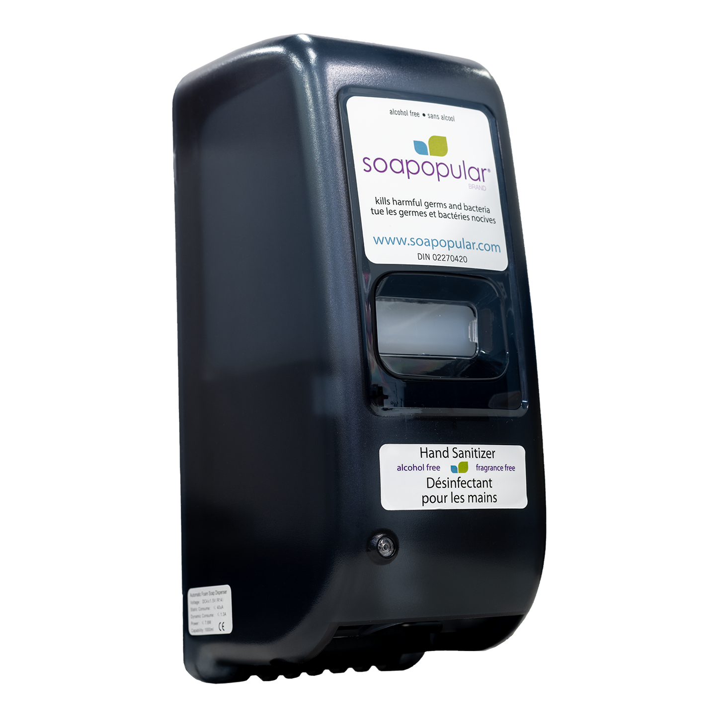 Soapopular® Alcohol-free Foaming Automatic Dispenser 1000mL (33.8o.z)