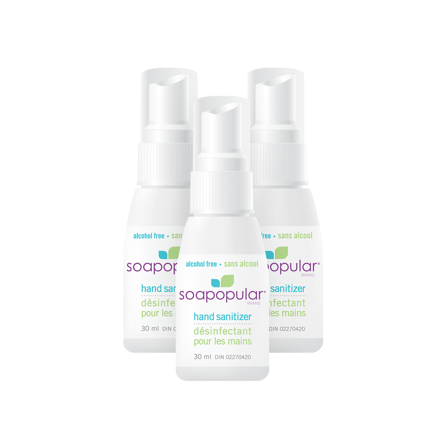 Soapopular® Alcohol-Free Spray Hand Sanitizer - 30mL (1.0o.z)