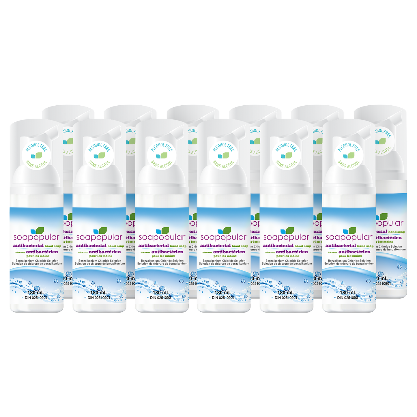 Soapopular® Triclosan-Free Foaming Antibacterial Hand Soap - 180mL (6.0o.z)